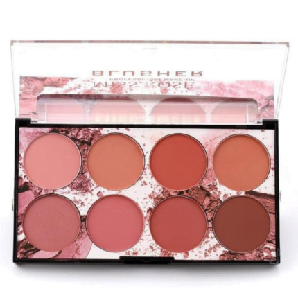 MISS ROSE PALLETE WITH 8 BLUSH COLORS