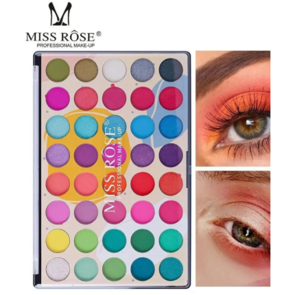 MISS ROSE PALETTE N1: 40 COLOR EYESHADOWS