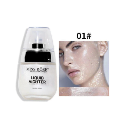 MISS ROSE LIQUID HIGHLIGHTER - SHADE M1, 30ml