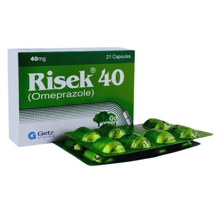 Risek 40mg capsule for stomach